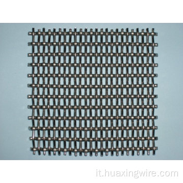 Mesh intrecciata zincata calda